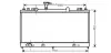 AVA MAZDA Радіатор сист. охолодження двигуна Mazda 6 1.8/2.3 02- AVA COOLING MZ2162 (фото 1)