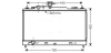 MAZDA Радіатор охолодження 6 1.8-2.0 07- (механіка) Ava cooling MZ2227 (фото 1)