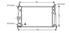 MAZDA Радіатор системи охолодження двигуна 3 1.6 08 Ava cooling MZ2254 (фото 1)