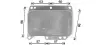 AVA NISSAN Масляний радіатор Primastar, NV400, X-Trail, Renault Koleos, Master III, Trafic II, Opel Movano, Vivaro 2.0/2.3dCi 06- AVA COOLING OL3710 (фото 3)