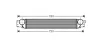CHEVROLET Інтеркулер CAPTIVA 2.0 D 06-, OPEL Ava cooling OL4442 (фото 1)
