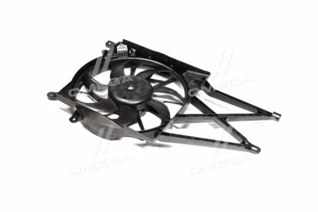 AVA OPEL Вентилятор радіатора двиг. (з системою кондиц.) Astra G, Zafira A 1.2-2.2 98 Ava cooling OL7524