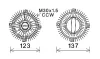 OPEL Вискомуфта в зборі OMEGA A Ava cooling OLC557 (фото 1)