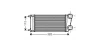 AVA CITROEN Інтеркулер C4 I, Grand Picasso, Peugeot 307 1.6HDI 04- Ava cooling PEA4299 (фото 1)
