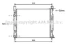 AVA RENAULT Радіатор охолодження (без кондиціонера) LOGAN 1.4/1.6 08- AVA COOLING RTA2476 (фото 2)