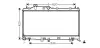 Радіатор охолодження двигуна LEGACY4/OUTB 20/25 MT 03- (Ava) AVA COOLING SU2065 (фото 1)