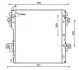 TOYOTA Радіатор охолодження двиг. Land Cruiser Prado 3.0 D-4D Ava cooling TO2604 (фото 1)
