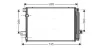 AVA TOYOTA Радіатор кондиціонера (конденсатор) з осушувачем COROLLA Verso 2.2 D-4D 05- AVA COOLING TOA5409D (фото 1)
