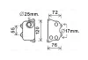 AVA VW Оливний радіатор Audi A4/5/6/8, Q3/5, Passat, Golf V,VI, Tiguan, Skoda Octavia II Ava cooling VN3390 (фото 1)