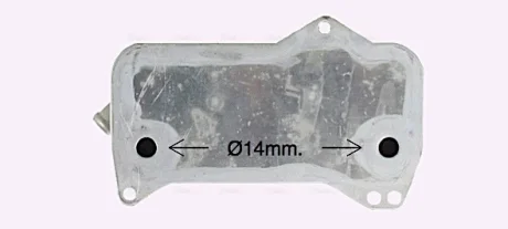 AVA VW Оливний радіатор (без корпуса) Audi A3, Q3, Sharan, Tiguan 07- AVA COOLING VN3419