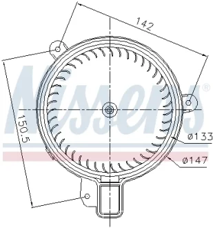 Вентилятор салона KAMIQ 19-, FABIA IV 21-, VW Ava cooling VN8470
