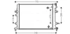 VW Радіатор охолодження двиг. BEETLE 1.4, 2.0 14-, JETTA IV 1.4, 2.0 14 Ava cooling VNA2370 (фото 1)