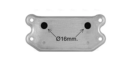 AVA VOLVO Оливний радіатор C70 II 06-, S40 II 04-, V50 04- Ava cooling VO3298