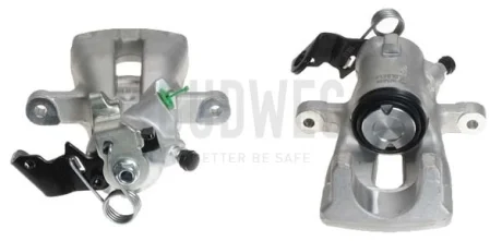 Супорт гальмівний (задній) (L) Opel Astra G 9-05/Meriva A 03-10 (d=38mm) (Lucas) AXIA Brake Calipers 393070