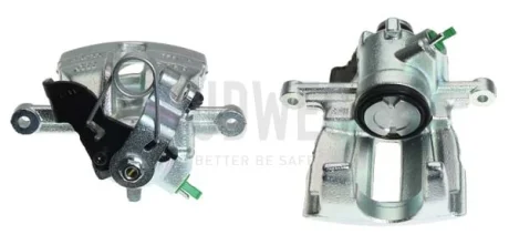 Супорт гальмівний (задній) (L) Audi A4 03-08 (d=43mm) (Trw) AXIA Brake Calipers 393742