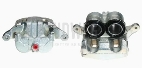 Супорт гальмівний (передній) (R) Nissan Qashqai/Qashqai +2 I/Renault Koleos I 03- (d=45mm) (Nissan) AXIA Brake Calipers 394539