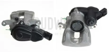 Супорт гальмівний (задній) (R) Renault Megane 16- (d=38mm) (TRW) (для диска d=290mm) (з електромотором) AXIA Brake Calipers 395311