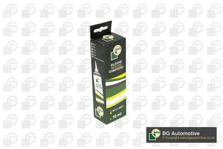 Герметик чорний 70ml -50С/+300С Bgsilc тюбик BGA BGSILC