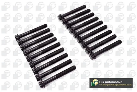 Комплект болтів з головкою системи TORX з чорного металу BGA BK0170