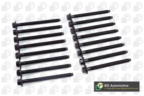 Комплект болтів з головкою системи TORX з чорного металу BGA BK2392