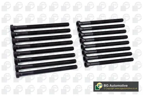 Комплект болтів з головкою системи TORX з чорного металу BGA BK3369
