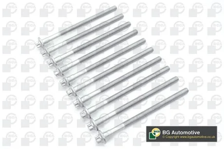 Комплект болтів з головкою системи TORX з чорного металу BGA BK3387