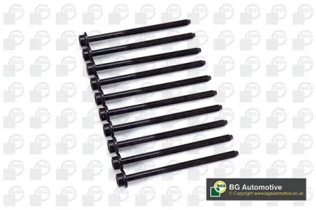 Комплект болтів з головкою системи TORX з чорного металу BGA BK4301