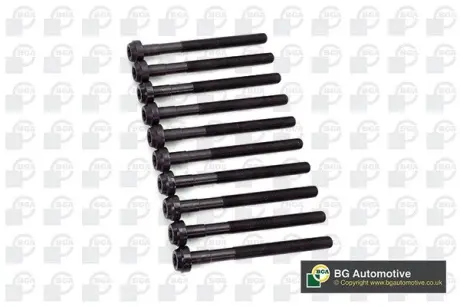 Комплект болтів з головкою системи TORX з чорного металу BGA BK6385