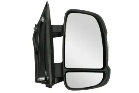 Бокове дзеркало Прав (ручне, опукле, short arm, з індикатором) CITROEN JUMPER FIAT DUCATO PEUGEOT BOXER 04.06- BLIC 5402-04-9292922P