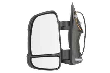 Бокове дзеркало Лів (ручне, опукле, short arm, з індикатором) CITROEN JUMPER FIAT DUCATO PEUGEOT BOXER 04.06- BLIC 5402-07-038361P (фото 1)