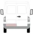 Ремонтна панель дверей задн лів (Підлога) MERCEDES SPRINTER 901, 902, 903, 904, 905 VW LT II 01.95-07.06 Blic 6015003546171P (фото 2)