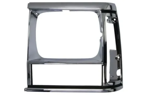 Рамка фари передн лів (колір: матовий/чорн) JEEP CHEROKEE XJ 01.91-10.96 Blic 6502073203991P