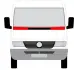 Ремкомплект обтікача вітрового скла MERCEDES SPRINTER 901, 902, 903, 904, 905 VW LT II 01.95-07.06 BLIC 6505-03-3546320P (фото 3)