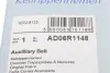 Ремінь генератора Renault Master 2.2-2.5dCi 00-/ Opel Movano/ Vivaro 2.2-2.5 DTI 00- (6PK1148) BLUE PRINT AD06R1148 (фото 5)