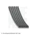 Ремінь 6PK841 RENAULT Master 2.8TDI 98-01 BLUE PRINT AD06R841 (фото 1)