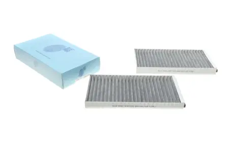 Фільтр салону BMW 5 (E60)/6 (E63) 04-10 (вугільний) (к-кт 2 шт.) BLUE PRINT ADB112514