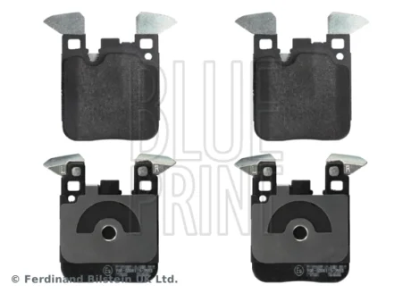 Колодки гальмівні дискові задні BMW 1 -19, 3 -18 BLUE PRINT ADB114247