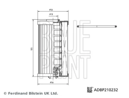 Фільтр АКПП BLUE PRINT ADBP210232