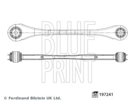 VW важіль поздовжній задньої підвіски лів. Audi Q5/Q7 15- BLUE PRINT ADBP860252