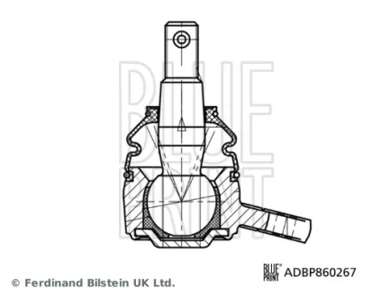 ISUZU кульова опора D-Max 07- BLUE PRINT ADBP860267