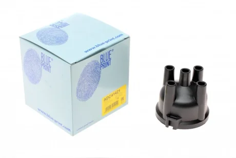 Кришка розподілювача запалювання Hyundai H100/Sonata Mitsubishi Colt/Lancer Mazda 323/626 74-97 BLUE PRINT ADC41421