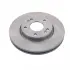 Диск гальмівний (передній) Hyundai ix20 10-/i30 07-12/Kia Cee\&#039;d 06-12 (280x26)(з покриттям)(вент.) BLUE PRINT ADG043130 (фото 1)