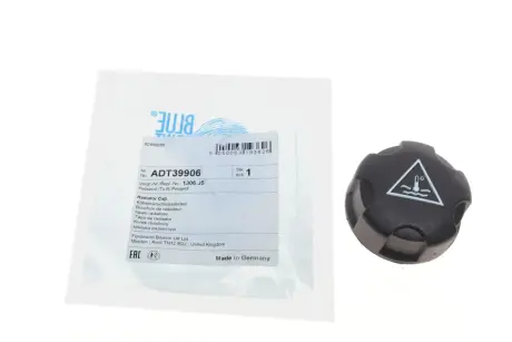 Кришка бачка розширювального Citroen Berlingo/Jumpy/Fiat Scudo 1.4-2.2HDI 04- BLUE PRINT ADT39906