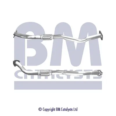 Вихлопна труба передн NISSAN NAVARA 2.5D 11.01- BM CATALYSTS BM50144 (фото 1)