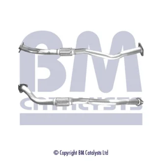 Вихлопна труба передн NISSAN NAVARA 2.5D 11.01- BM CATALYSTS BM50144