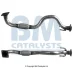 Вихлопна труба передн (довжина:860мм) SEAT LEON, TOLEDO II VW BORA, BORA I, GOLF IV 1.6 02.00-06.06 BM CATALYSTS BM70455 (фото 1)
