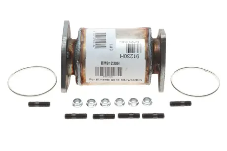 Каталізатор EURO 4 CHEVROLET AVEO / KALOS, LACETTI, NUBIRA, REZZO DAEWOO KALOS, LACETTI, LANOS, NUBIRA 1.2-1.6 02.97- BM CATALYSTS BM91230H