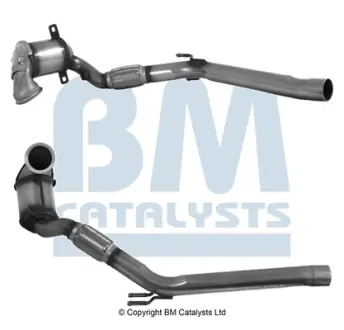 Каталізатор EURO 5/EURO 6 AUDI A3 SEAT LEON, LEON SC, LEON ST SKODA OCTAVIA III, SUPERB III VW GOLF VII, PASSAT B8 1.8/2.0 04.12- BM CATALYSTS BM92099H