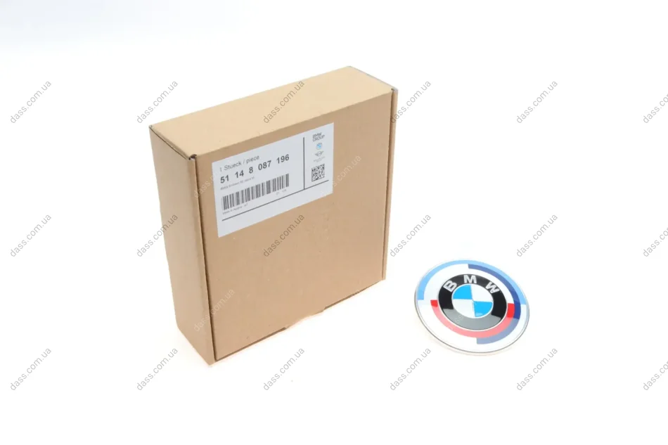 Емблема кришки багажника 3 (G80)/5 (F90) 17- 50 років M BMW 51148087196 (фото 1)