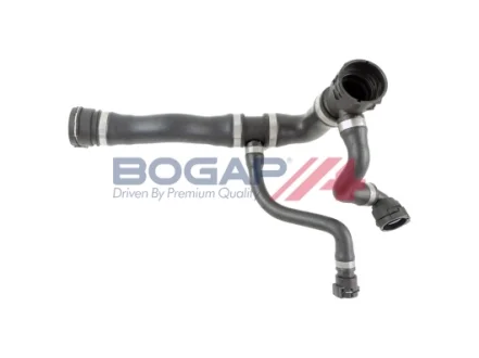 Патрубок радіатора (верхній) BMW 5 (E60) 2.0i-3.0i 01-10 (К-кт в зборі) BOGAP B4228100